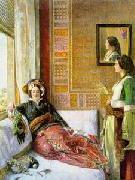 unknow artist, Arab or Arabic people and life. Orientalism oil paintings  258